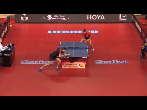 Liam Pitchford (ENG) vs Vladimir Samsonov (BLR) | Men's Team | European Championships Highlights