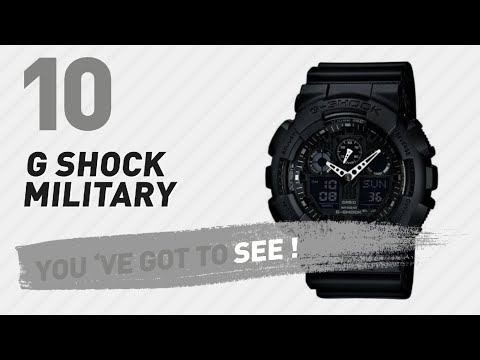 G Shock Military Top 10 // New & Popular 2017