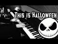 This Is Halloween (Piano Video) Nightmare Before ...