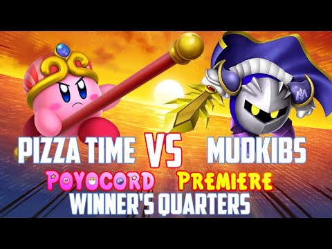 Mudkibz (MK/Archer/Beam) vs Pizza Time (Staff/Fighter) - Kirby Fighters 2 Poyocord Premiere