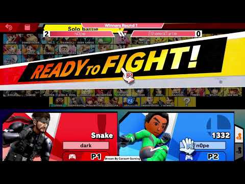 Wonderfly Weekly 51 - Dark (Snake, Mythra) vs Micro (Mii Brawler) - Winners Round 2
