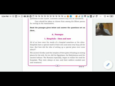 Passage Comprehension-1 ( II PUC )