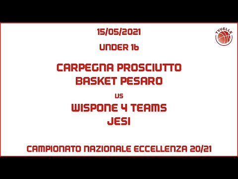 [u16] Carpegna Prosciutto Basket Pesaro - Wispone 4 Teams Jesi:  118-42