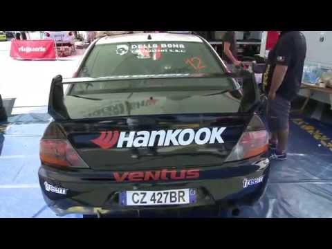 Presentazione Perego-Belfiore Mitsubishi Evo IX 57°Coppa Valtellina 2013 By Hankook
