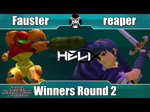 HELIX - Fauster (Samus) Vs. HEIR | reaper (Marth) - Winners Round 2 - Melee