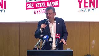 YENİ Parti Genel Başkanı Özgür Özel, Ankara'daki il başkanı ön seçiminde #Canlı