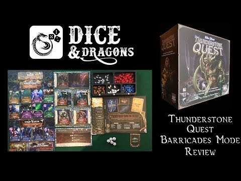 Dice and Dragons - Thunderstone Quest Barricades Mode Review and How to Play