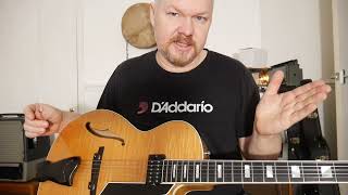 Video thumbnail for Sadowsky Jim Hall VS Fender D'aquisto Deluxe by Ramon Goose