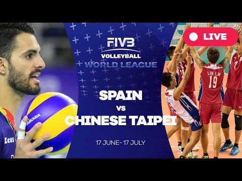 Spain v Chinese Taipei - Group 3: 2016 FIVB Volleyball World League