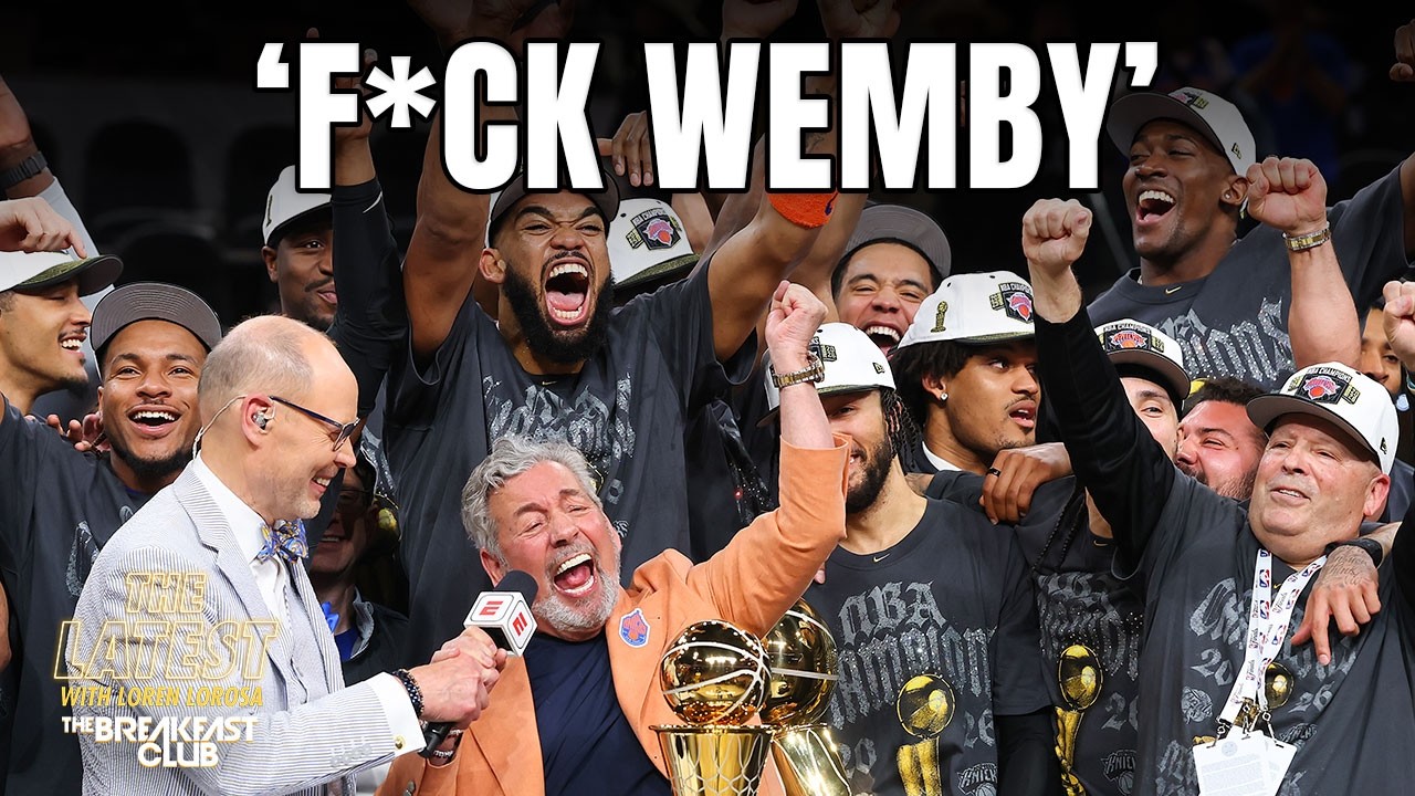 Knicks Toast To ‘F*CK WEMBY’ & Respond To James Dolan’s ‘No Sex’ Comment