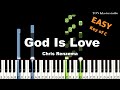 Chris Renzema - God Is Love (Key of C) | EASY Piano Cover Tutorial