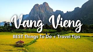 VANG VIENG, LAOS | 10 BEST Things To Do In &amp; Around Vang Vieng