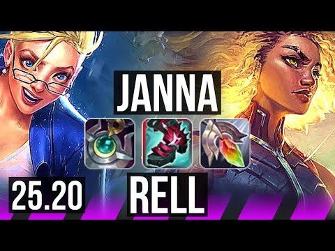 JANNA & Kai'Sa vs RELL & Smolder (SUP) | EUW Challenger | 25.20