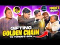 Tonde Gamer SON Face Reveal Gifting Him Expensive Gold Chain Emotional Moment