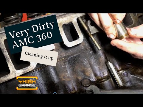 AMC 360 Clean Up on a Classic Wagoneer or Cherokee Full Size Jeep