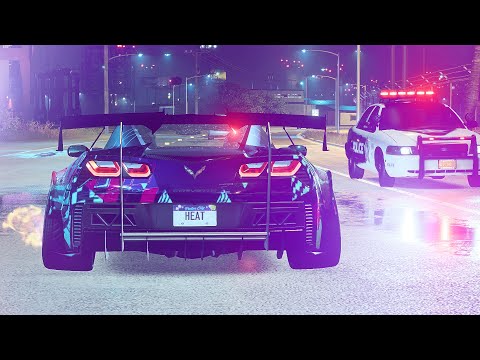 Police CAN'T STOP Us Street Racing!! (NFS: Heat)