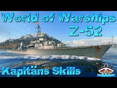 Z-52 richtig skillen! Kapitäns GUIDE in World of Warships