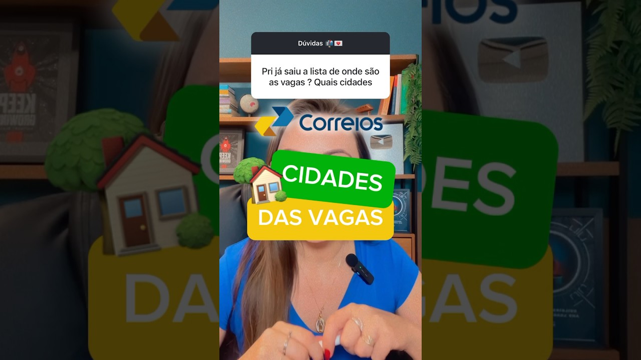 🏡 Sobre as cidades em que terão vagas e acontecerão as provas!