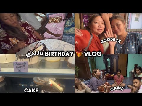 Dayout With Cousins🫶| Suprised Birthday Cake For Maiju 🌸 | Sujata ❤️🌻🪬|