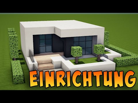 EINRICHTUNG vom MODERNEN HAUS in MINECRAFT bauen TUTORIAL [HAUS 211]