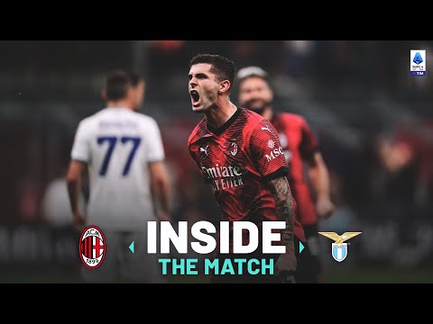 Pulisic scores in Milan’s triumph | Inside The Match | Milan-Lazio | Serie A 2023/24