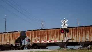 preview picture of video 'CSX Mixed Freight Train at Co. Hwy 58'