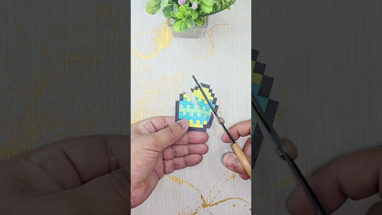 Happy Easter 🥚🍫🐇 #pixelart #asmr #satisfying #smile #shorts #fyp