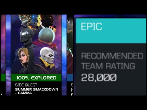 Summer Smackdown: Gamma: Marvel Contest of Champions