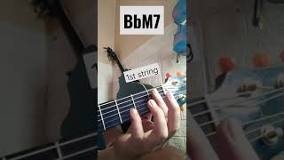 Download lagu Belajar kunci gitar Bb Major7 chord #shorts mp3 Download lagu Belajar kunci gitar Bb Major7 chord #shorts mp3