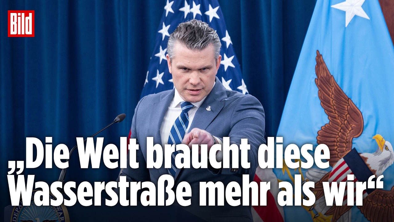 Hegseth warnt Iran: USA drohen mit „verheerender Feuerkraft“ in Hormus