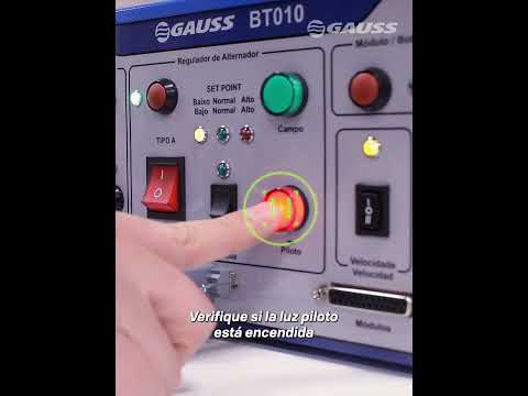 Prueba de regulador de voltaje ga059 en el equipo BT010