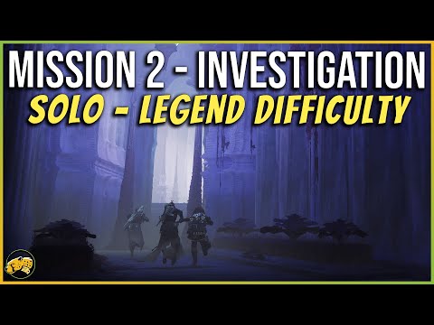 How ANYONE can Solo INVESTIGATION at Legend - Mission 2 - Destiny 2 Witch Queen - Walkthrough