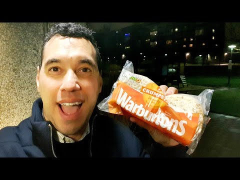 One of my viewers brought CRUMPETS from the UK to Sweden FOR ME!!