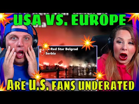 First Time Seeing USA VS. EUROPE Are US fans underated | THE WOLF HUNTERZ REACTIONS