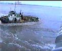 Melbourne Tug Boat Tips Over Towing Ship and Man Overboard