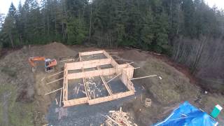 preview picture of video 'Tal Rd Lake Cowichan BC  Jan 25 15  3'