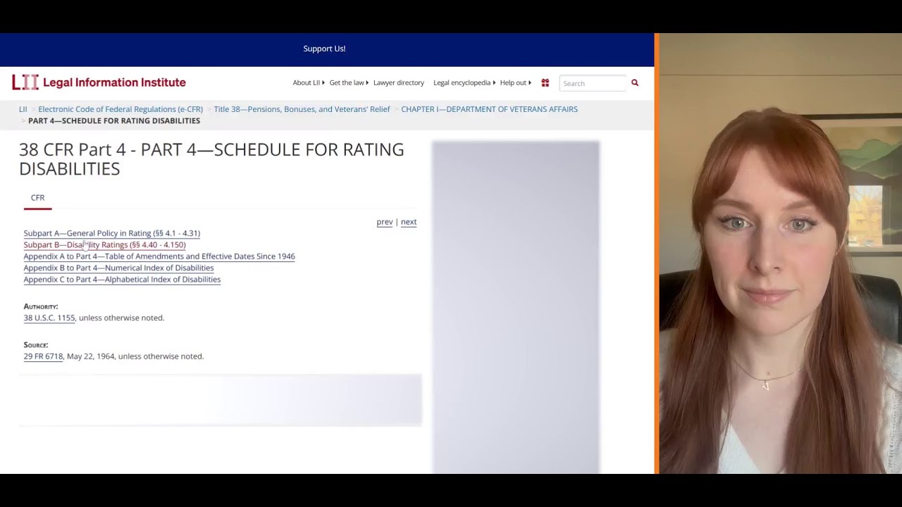 How to Read the VA Rating Schedule