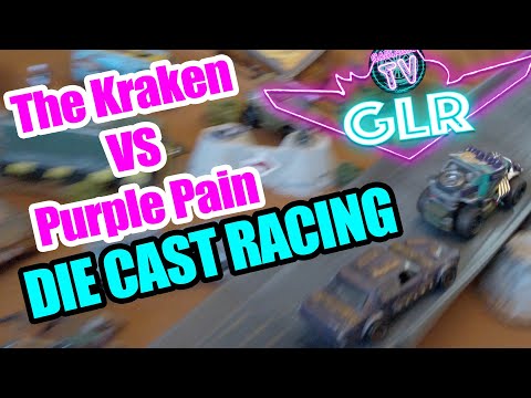 The Kraken VS Purple Pain! | Gaslands Die Cast Racing