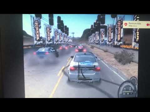 Need For Speed Pro Street Demo Speed Challenge One Of Those Girls Heavily Damaged BMW