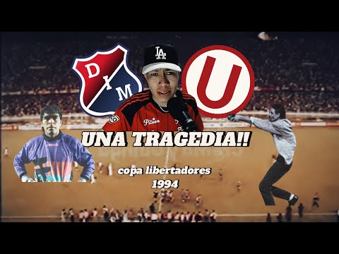 A TERRIFYING moment in the Libertadores Cup // Dim vs Universitario 1994