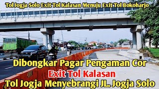 Download lagu DIBONGKAR PAGAR PENGAMAN COR EXIT TOL KALASAN TOL JOGJA SOLO MENYEBRANGI JL. JOGJA SOLO mp3