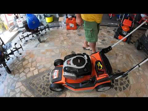 фото газонокосилка бензиновая oleo-mac lux 55 tk 0