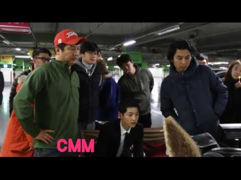 Shooting Scene DOTS Captain Yoo Si Jin