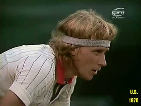 Jimmy Connors v Bjorn Borg U. S. Open 1976 Final