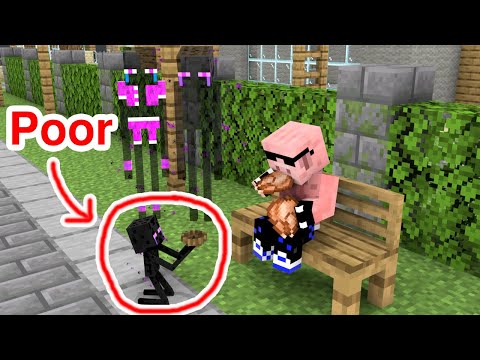Poor Baby Enderman - Sad Story - Minecraft Animation