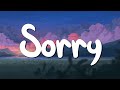 Sorry - Justin Bieber (Lyrics) || Taylor Swift, Ed Sheeran... (MixLyrics)