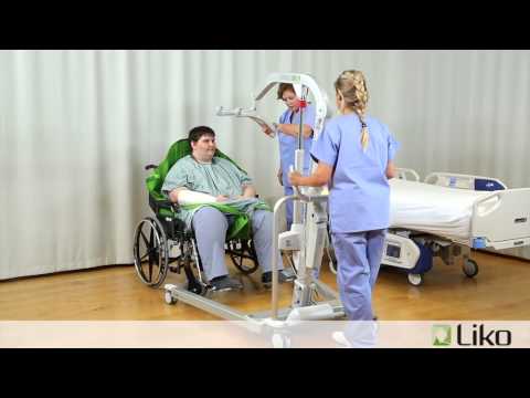 Hill-Rom | Liko® Lifts & Slings | Transfer from Chair to Bed (Bariatric)