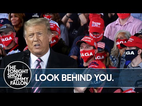 特朗普嘲諷拜登戴面具｜《今夜秀》欄目組 (Trump Mocks Biden for Wearing a Mask | The Tonight Show)