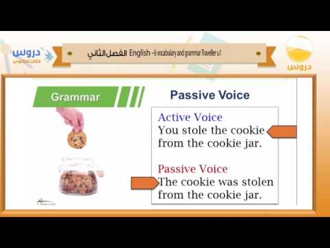 الثالث الثانوي | لفصل الدراسي الثاني 1438 | الانجليزية | 6 grammar u1 traveller