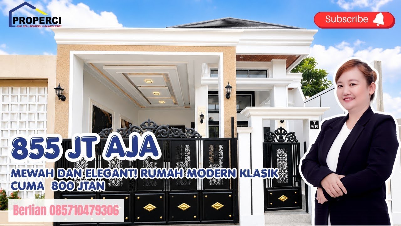 Luxurious Grand Sultan House Only 800 Millions Citra Indah City